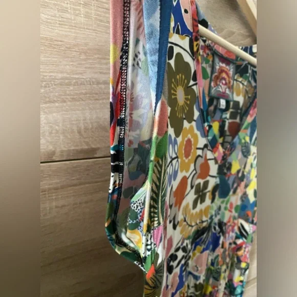 Johnny Was Dress Sz. S Pretty Fabric - Picture 4 of 6